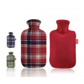 BOUILLOTTE EN CAOUTCHOUC AVEC HOUSSE