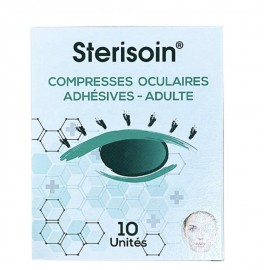Sterisoin Compresses Oculaires Adhésive  Adulte Boîte de...